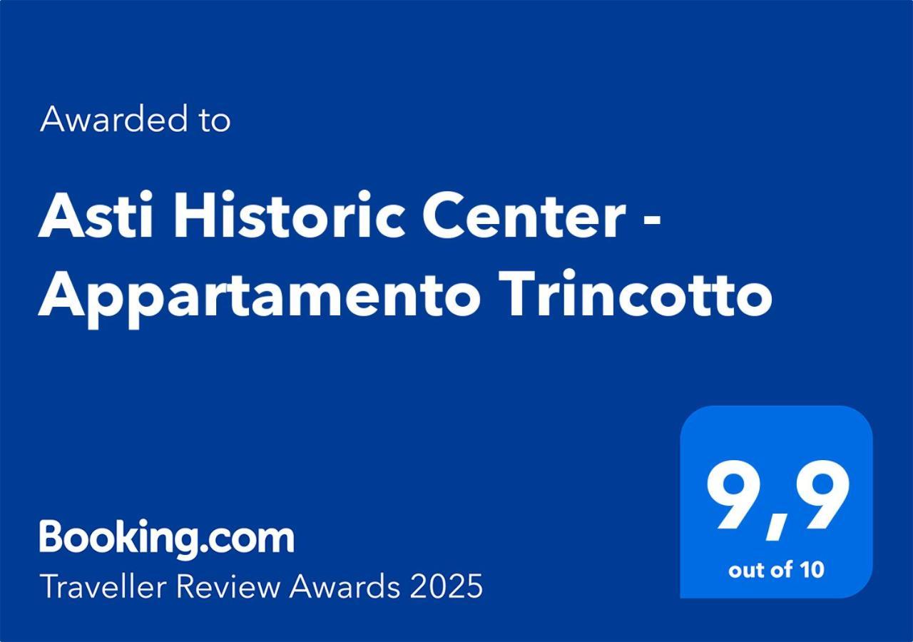 Asti Historic Center - Appartamento Trincotto Eksteriør bilde